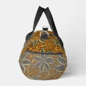 African Abstrakt Floral Batik Style Duffle Bag (Rechts)