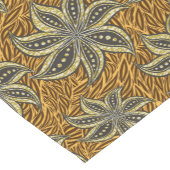 African Abstrakt Floral Batik Style Kurzer Tischläufer (Ecke)