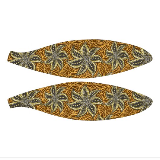 African Abstrakt Floral Batik Style Mini Basketball (Panele)