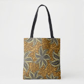 African Abstrakt Floral Batik Style Tasche (Vorderseite)