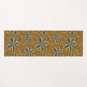 African Abstrakt Floral Batik Style Yogamatte (Vorderseite (Horizontal))