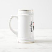 African Abstrakt Sunscape Stein Bierglas (Links)