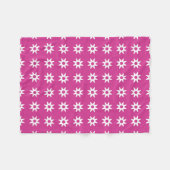 African Adinkra (Guardianship) Fleecedecke (Vorderseite (Horizontal))