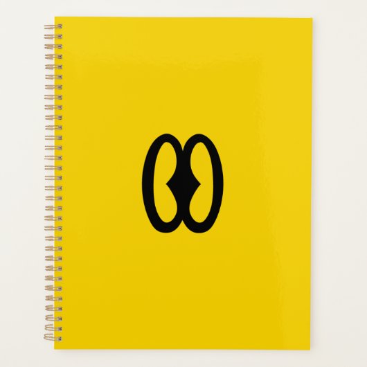 African Adinkra (Hoffnung) Planer (Vorderseite)