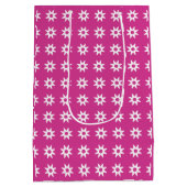 African Adinkra Medium Geschenktasche Mittlere Geschenktüte (Rückseite)