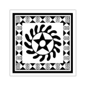 African Adinkra New Beginning Design Briefmarke Gummistempel (Prägung)