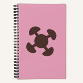 African Adinkra Notebook Notizblock (Vorderseite)