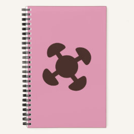 African Adinkra Notebook Notizblock
