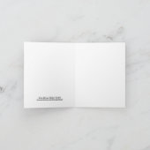 African Adinkra (Reconciliation) Blank Note Card (Innenseite)