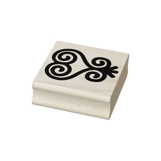 African Adinkra Sankofa Rubber Briefmarke Gummistempel (Stempel)