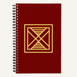 African Adinkra (Service and Leadership Notebook) Notizblock