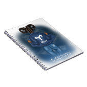 African American Aries Sign Personal Notebook Notizblock (Rechte Seite)