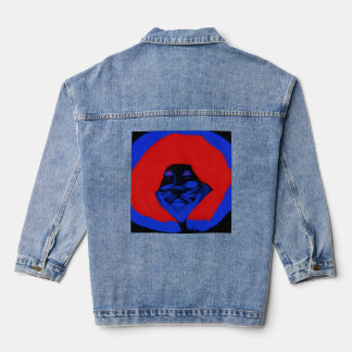 African American Art Jeansjacke