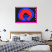African American Art Leinwanddruck (Insitu (Schlafzimmer))