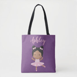 African American Ballerina Ballet Pink Tutu Dancer Tasche