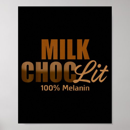 African American Black Afro Women Milk Choc-lit 10 Poster (Vorne)