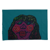 African-American Cartoon Character Pillowcases Kissenbezug (Vorderseite-Rechts)