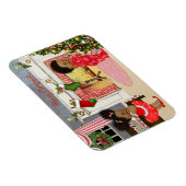 African American Child Christmas Magnet (Rechte Seite)