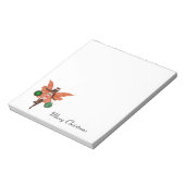 African American Christmas Fairy Notepad Notizblock (Rotiert)
