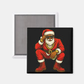 African American Christmas Funny African American Magnet (Vorderseite/Rückseite)