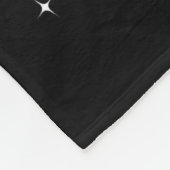 African American Christmas Xmas Afro Santa Claus Fleecedecke (Ecke)