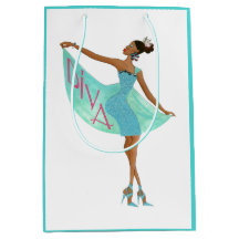 "African American Diva Fashionista" Geschenktasche