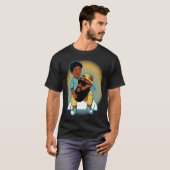 African American Father's Day Black Dad Father and T-Shirt (Vorne ganz)