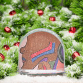 African-American Futuristic  Schneekugeln (Weihnachten)