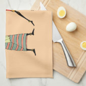 African American Happy Mother's Day Geschirrtuch (Viertel Falte)