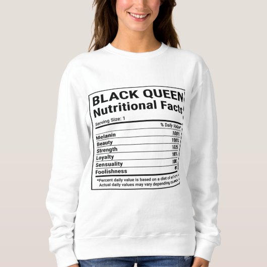African American Inspirred for Black History Month Sweatshirt (Vorderseite)