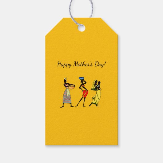 African American Mothers Day Geschenkanhänger (Vorderseite)