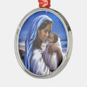 African American Nativity Art Weihnachtsschmuck (Links)