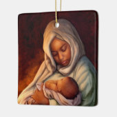 African American Nativity Art Weihnachtsschmuck (Links)