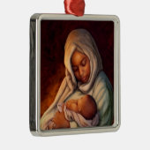 African American Nativity Art Weihnachtsschmuck (Rechts)