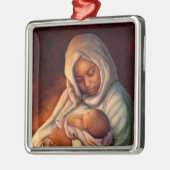 African American Nativity Art Weihnachtsschmuck (Links)