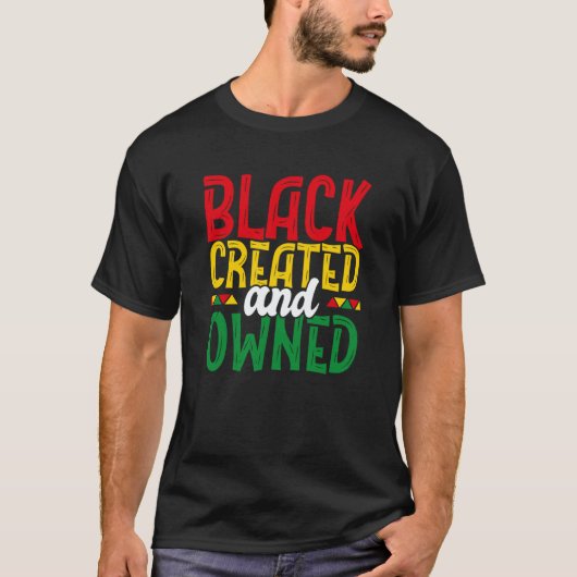 African American Owned Companies Black Business Ow T-Shirt (Vorderseite)