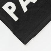 African American Santa Claus Christmas Pajama Shir Fleecedecke (Ecke)