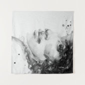 african american woman. beauty fashion illustratio wandteppich (Vorderseite (Horizontal))