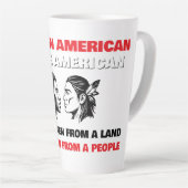African Americans and Native Americans Milchtasse (Rechte Ecke)