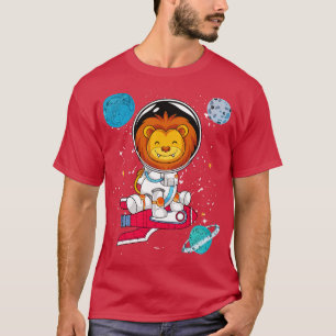 African Animal Astronaut Space Astronomie Lover Li T-Shirt