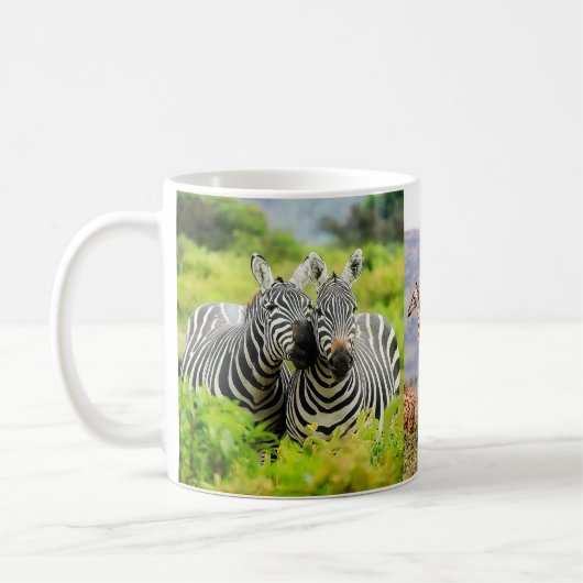 African Animals Kaffeetasse (Links)