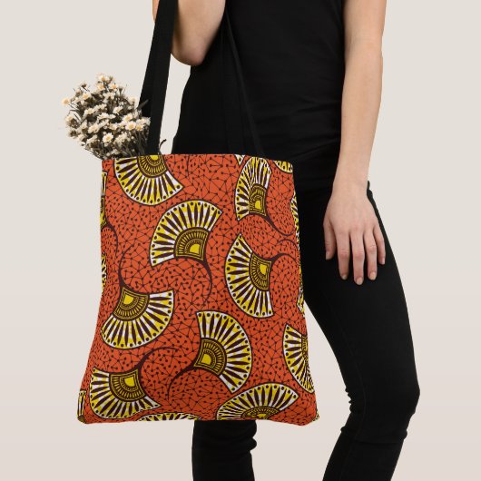 African Ankara Fan Pattern Tasche (Von Nahem)