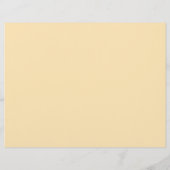 African Ankara Kitenge Gold Floral Program Cover (Rückseite)