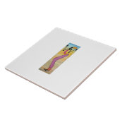 African Art Niedlich und stilvoll Girl Fliese (Seite)