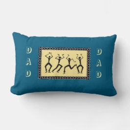 African Art Phantastisch Party Dance Lendenkissen