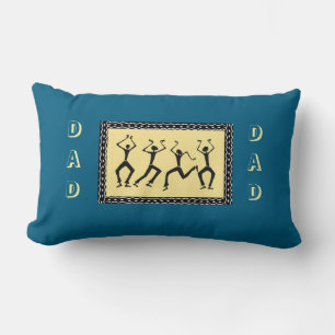 African Art Phantastisch Party Dance Lendenkissen