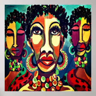 African Art Poster
