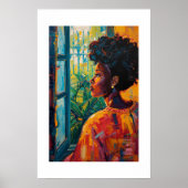 African Art Print Poster (Vorne)