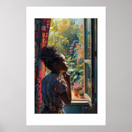 African Art Print Poster