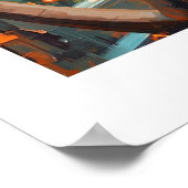 African Art Print Poster (Ecke)